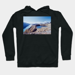 Lake and Peak Landscape in Scandinavian National Park (Norway) Hoodie